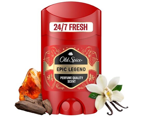Дезодорант Old Spice Epic Legend 50 мл (8700216607360), изображение 2 Дезодорант Old Spice Epic Legend 50 мл (8700216607360), изображение 2