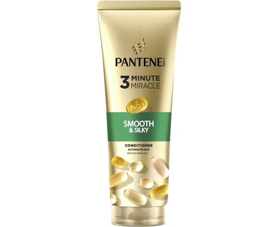Кондиціонер для волосся Pantene Pro-V 3 Minute Miracle Гладке та шовковисте 220 мл (8700216823609)