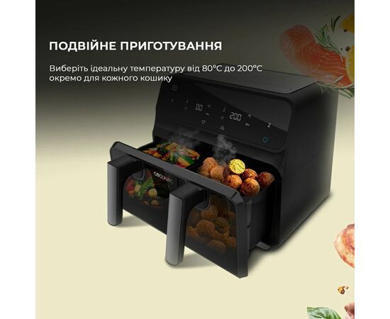 Мультипечь Cecotec Cecofry Advance 9000 Window (CCTC-04986), изображение 5 Мультипечь Cecotec Cecofry Advance 9000 Window (CCTC-04986), изображение 5