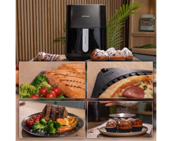 Мультипечь Cecotec Cecofry&Grill Duoheat 4000 (A01 EU01 100499), изображение 6 Мультипечь Cecotec Cecofry&Grill Duoheat 4000 (A01 EU01 100499), изображение 6