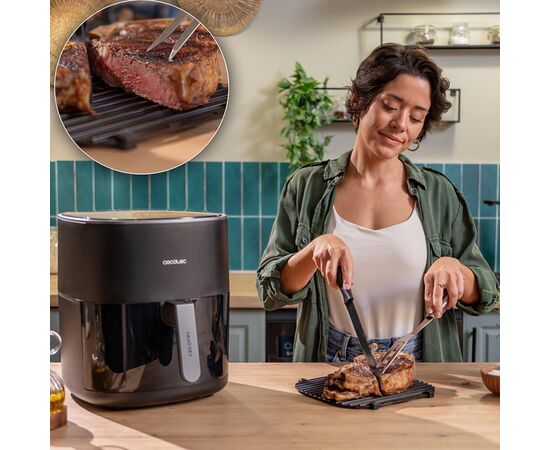 Мультипечь Cecotec Cecofry&Grill Duoheat 6500 (A01 EU01 100500), изображение 7 Мультипечь Cecotec Cecofry&Grill Duoheat 6500 (A01 EU01 100500), изображение 7
