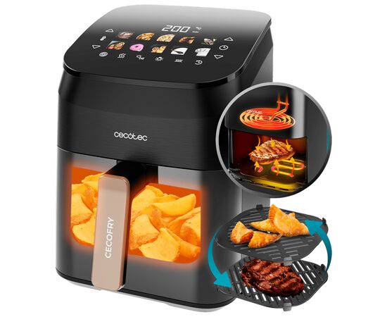 Мультипечь Cecotec Cecofry&Grill Smokin 4500 (A01 EU01 101134), изображение 5 Мультипечь Cecotec Cecofry&Grill Smokin 4500 (A01 EU01 101134), изображение 5