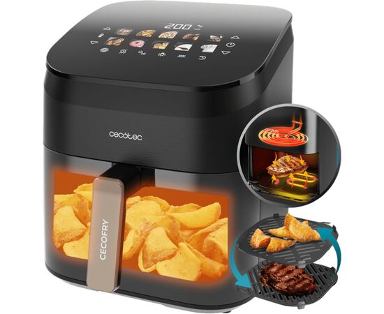 Мультипечь Cecotec Cecofry&Grill Smokin 6500 (A01 EU01 101135), изображение 2 Мультипечь Cecotec Cecofry&Grill Smokin 6500 (A01 EU01 101135), изображение 2