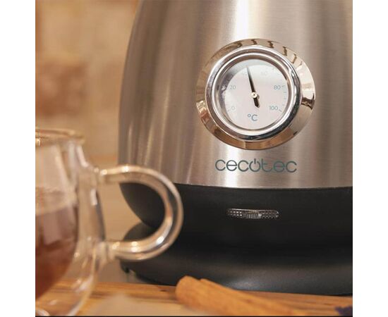 Електрочайник Cecotec Thermosense 620 Retro Steel (CCTC-01458), зображення 3