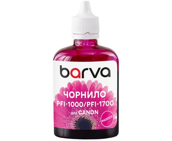 Чернила Barva Canon PFI-1000/PFI-1700 100ml M, pigment (C1700-976)