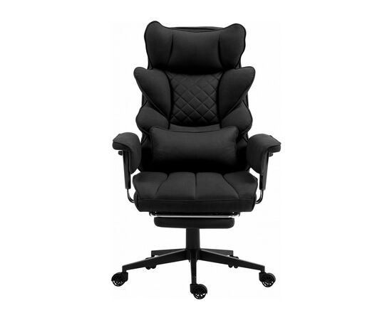 Офисное кресло GT Racer B-2511 Fabric Black, изображение 2 Офисное кресло GT Racer B-2511 Fabric Black, изображение 2