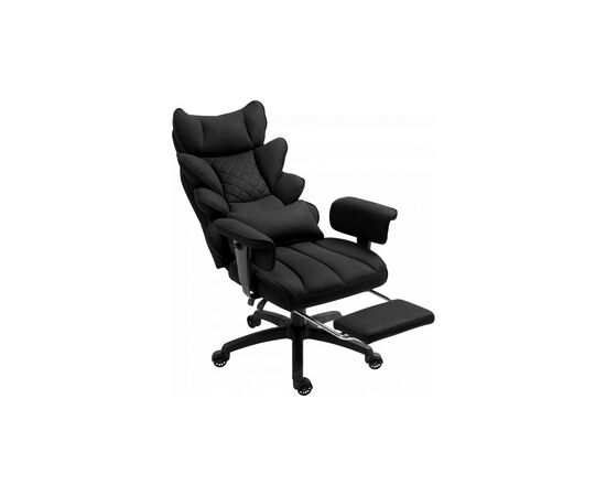 Офисное кресло GT Racer B-2511 Fabric Black, изображение 3 Офисное кресло GT Racer B-2511 Fabric Black, изображение 3