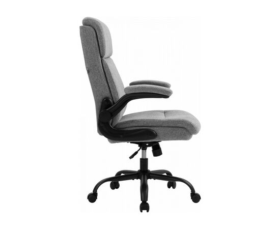 Офисное кресло GT Racer B-3021 Gray (B-3021 Fabric Gray), изображение 3 Офисное кресло GT Racer B-3021 Gray (B-3021 Fabric Gray), изображение 3