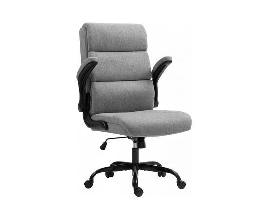 Офисное кресло GT Racer B-3041 Gray (B-3041 Fabric Gray), изображение 4 Офисное кресло GT Racer B-3041 Gray (B-3041 Fabric Gray), изображение 4