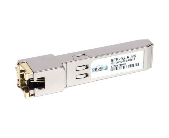 Модуль SFP RJ45-1Гбит/с Optolink (SFP-1G-RJ45-Optolink), зображення 5 Модуль SFP RJ45-1Гбит/с Optolink (SFP-1G-RJ45-Optolink), зображення 5