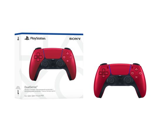 Геймпад Sony Playstation DualSense Bluetooth PS5 Volcanic Red (1000040728), изображение 4 Геймпад Sony Playstation DualSense Bluetooth PS5 Volcanic Red (1000040728), изображение 4