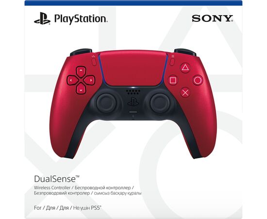 Геймпад Sony Playstation DualSense Bluetooth PS5 Volcanic Red (1000040728), изображение 5 Геймпад Sony Playstation DualSense Bluetooth PS5 Volcanic Red (1000040728), изображение 5