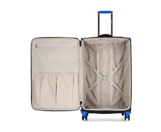 Чемодан Bagland Stella велика 77 л синя (1143021829), изображение 6