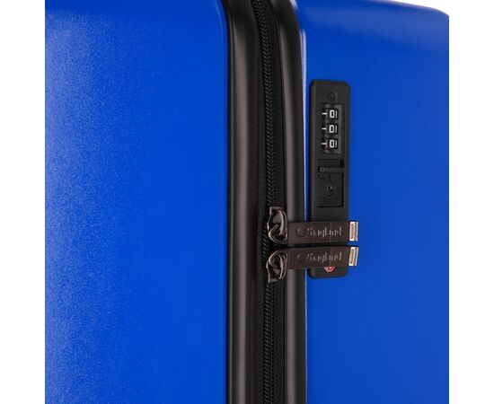 Чемодан Bagland Wave маленька 36 л синя (1143121832), изображение 9