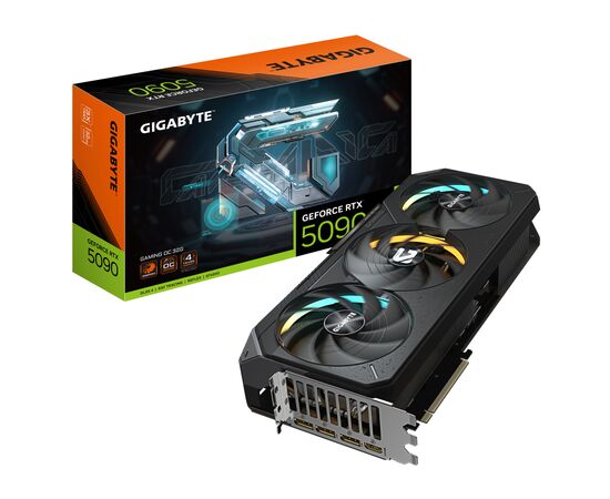 Видеокарта GIGABYTE GeForce RTX5090 32GB GAMING OC (GV-N5090GAMING OC-32GD), изображение 10 Видеокарта GIGABYTE GeForce RTX5090 32GB GAMING OC (GV-N5090GAMING OC-32GD), изображение 10