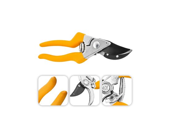 Секатор Gruntek Gerfalke обвідний, d 18мм, 210мм (295108226), зображення 3 Секатор Gruntek Gerfalke обвідний, d 18мм, 210мм (295108226), зображення 3