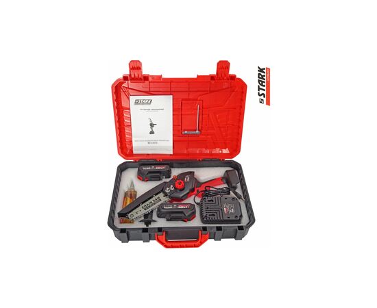 Цепная пила Stark BCS-2115, 21V, 2х2Ah, 150мм (310900001), изображение 4
