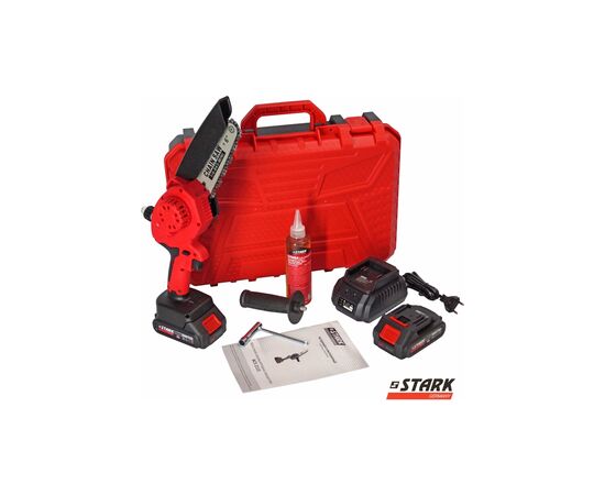 Цепная пила Stark BCS-2115, 21V, 2х2Ah, 150мм (310900001), изображение 5