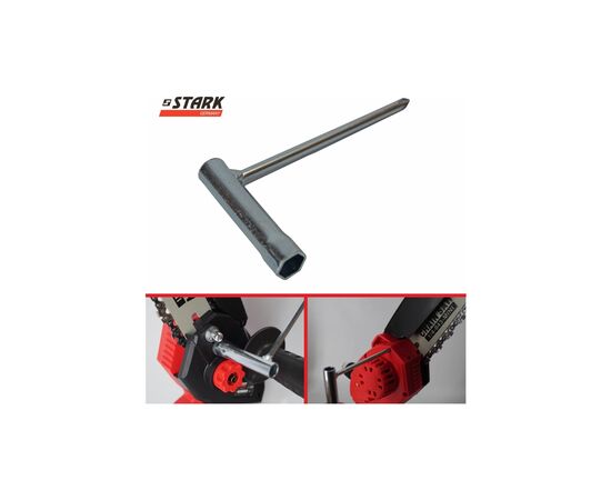 Цепная пила Stark BCS-2115, 21V, 2х2Ah, 150мм (310900001), изображение 8