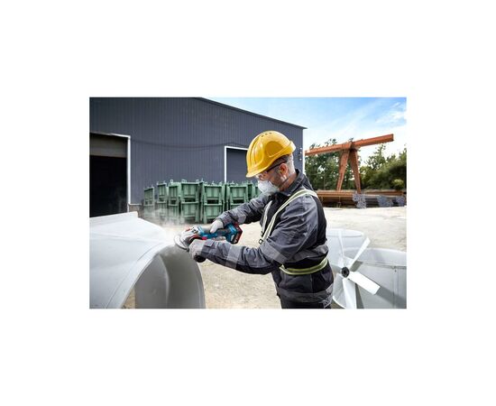 Шлифовальная машина Bosch GWS 18V-11S 125мм, 18В, 1x5Ah, 0-9000об/мин, 1.7кг, кейс (0.601.9N4.003), изображение 4 Шлифовальная машина Bosch GWS 18V-11S 125мм, 18В, 1x5Ah, 0-9000об/мин, 1.7кг, кейс (0.601.9N4.003), изображение 4