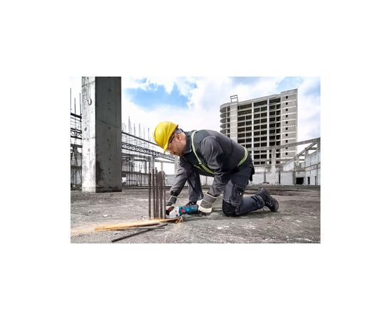 Шлифовальная машина Bosch GWS 18V-11S 125мм, 18В, 1x5Ah, 0-9000об/мин, 1.7кг, кейс (0.601.9N4.003), изображение 5 Шлифовальная машина Bosch GWS 18V-11S 125мм, 18В, 1x5Ah, 0-9000об/мин, 1.7кг, кейс (0.601.9N4.003), изображение 5