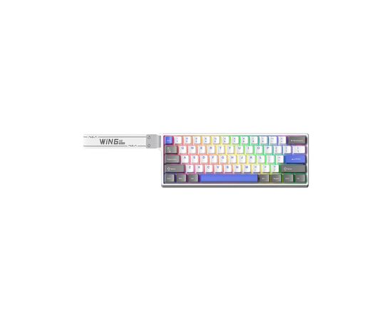 Клавиатура Aula WIN68 HE Max Magnetic Switch USB UA Grey (6978080504081)