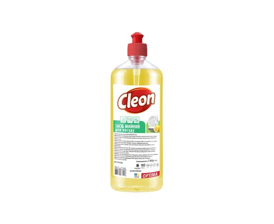 Засіб для ручного миття посуду Cleon Лимон 1 л (4820289450183)