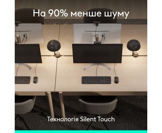Мышка Logitech Signature M520 for Business USB-C Graphite (910-007511), изображение 4 Мышка Logitech Signature M520 for Business USB-C Graphite (910-007511), изображение 4