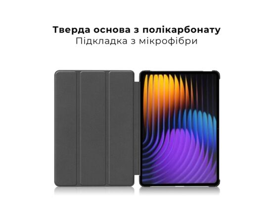 Чехол для планшета AirOn Premium Xiaomi 7/7 pro + film Black (4822352781171), изображение 5 Чехол для планшета AirOn Premium Xiaomi 7/7 pro + film Black (4822352781171), изображение 5
