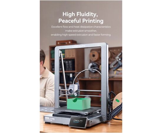 Пластик для 3D-принтера Creality PLA Fast, Ender, 1.75мм black1kg+white 1kg (3301010395), изображение 2 Пластик для 3D-принтера Creality PLA Fast, Ender, 1.75мм black1kg+white 1kg (3301010395), изображение 2