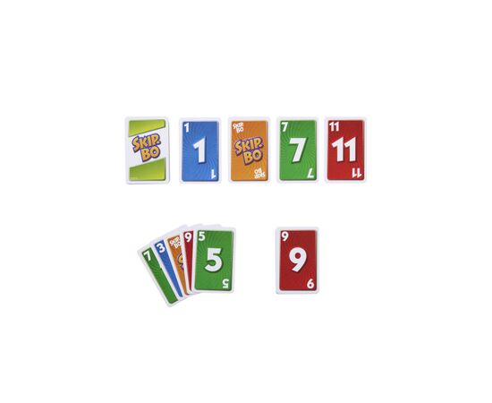 Настольная игра UNO Skip-bo (42050), изображение 4 Настольная игра UNO Skip-bo (42050), изображение 4