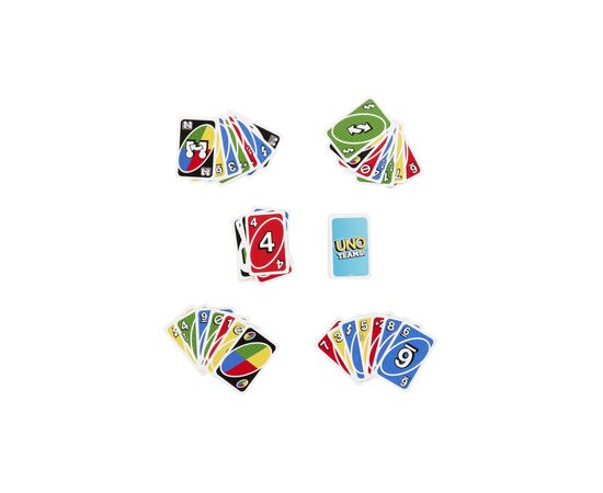 Настольная игра UNO Команды (HXT58), изображение 3 Настольная игра UNO Команды (HXT58), изображение 3