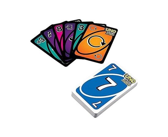 Настольная игра UNO Двойная игра экспресс (GXD75), изображение 2 Настольная игра UNO Двойная игра экспресс (GXD75), изображение 2