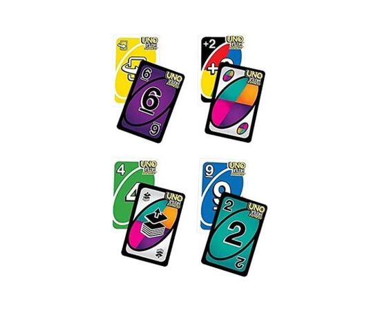 Настольная игра UNO Двойная игра экспресс (GXD75), изображение 5 Настольная игра UNO Двойная игра экспресс (GXD75), изображение 5