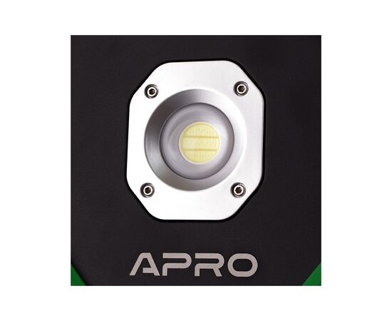 Фонарь APRO акумуляторний 10 Вт (2х18650 Li-ion 4400 мАг) (900520), изображение 8 Фонарь APRO акумуляторний 10 Вт (2х18650 Li-ion 4400 мАг) (900520), изображение 8
