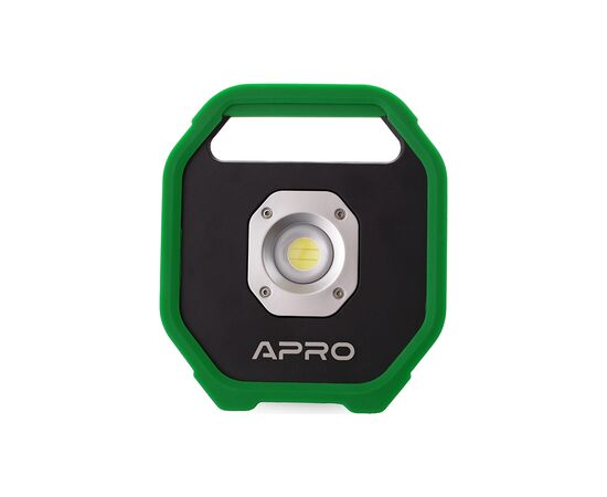 Фонарь APRO акумуляторний 10 Вт (2х18650 Li-ion 4400 мАг) (900520)