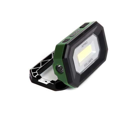 Фонарь APRO акумуляторний 5 Вт 500 Лм (Li-ion 2000 мАг) (900518), изображение 3