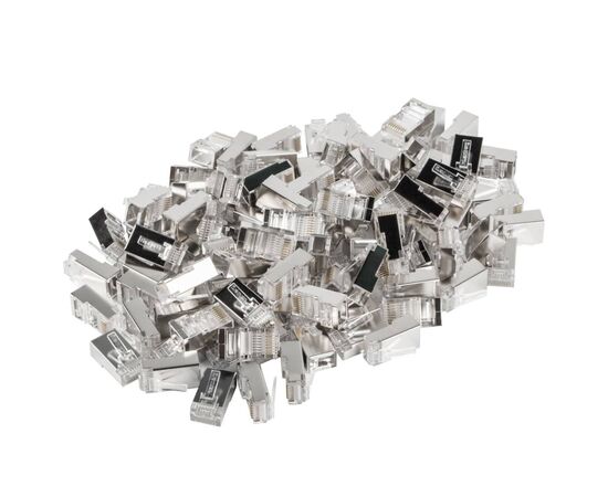 Конектор RJ45 cat.5e STP 8P8C 100шт/пак Kingda (KDPG8015/100)