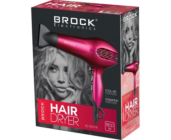 Фен Brock HD9501PK, изображение 2 Фен Brock HD9501PK, изображение 2
