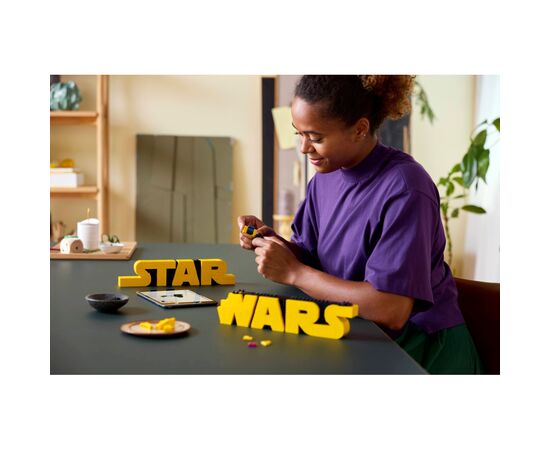 Конструктор LEGO Star Wars Логотип из кубиков Звездные войны (75407), изображение 7 Конструктор LEGO Star Wars Логотип из кубиков Звездные войны (75407), изображение 7