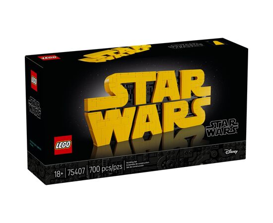 Конструктор LEGO Star Wars Логотип из кубиков Звездные войны (75407)