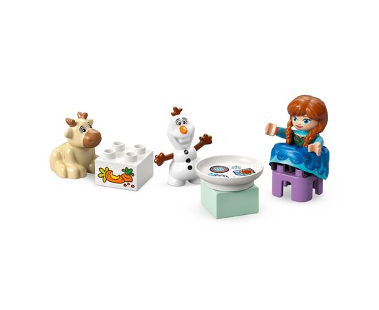 Конструктор LEGO DUPLO Disney Вечеринка в ледяном дворце Эльзы и Анны (10455), изображение 3 Конструктор LEGO DUPLO Disney Вечеринка в ледяном дворце Эльзы и Анны (10455), изображение 3