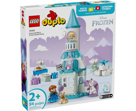 Конструктор LEGO DUPLO Disney Вечеринка в ледяном дворце Эльзы и Анны (10455)