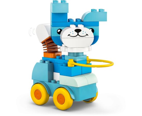 Конструктор LEGO DUPLO Тварини на колесах 3 в 1 (10448-), зображення 3 Конструктор LEGO DUPLO Тварини на колесах 3 в 1 (10448-), зображення 3
