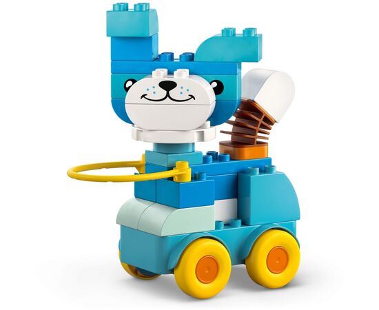 Конструктор LEGO DUPLO Тварини на колесах 3 в 1 (10448-), зображення 4 Конструктор LEGO DUPLO Тварини на колесах 3 в 1 (10448-), зображення 4