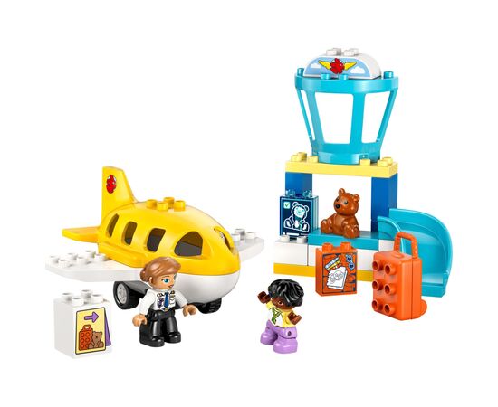 Конструктор LEGO DUPLO Впервые в аэропорту (10443-), изображение 2 Конструктор LEGO DUPLO Впервые в аэропорту (10443-), изображение 2