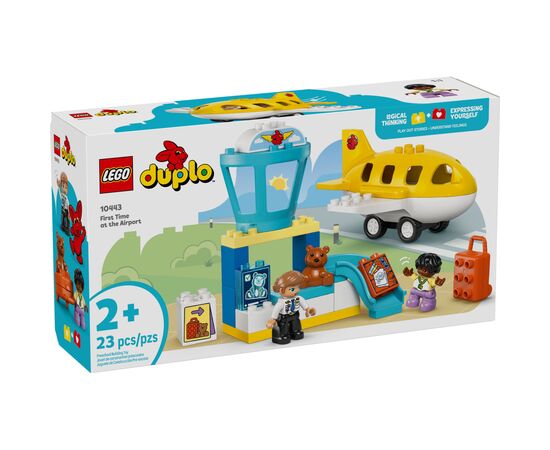 Конструктор LEGO DUPLO Впервые в аэропорту (10443-)