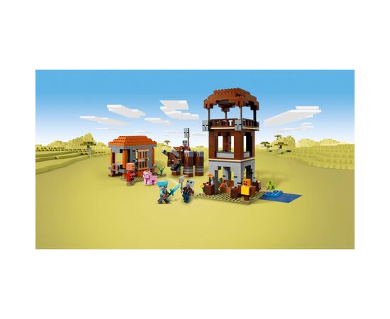 Конструктор LEGO Minecraft Аванпост разбойников и опустошите (21278), изображение 12 Конструктор LEGO Minecraft Аванпост разбойников и опустошите (21278), изображение 12