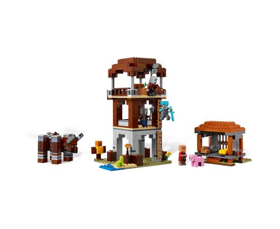 Конструктор LEGO Minecraft Аванпост разбойников и опустошите (21278), изображение 4 Конструктор LEGO Minecraft Аванпост разбойников и опустошите (21278), изображение 4
