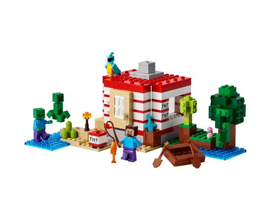 Конструктор LEGO Minecraft Дом из взрывчатки в джунглях (21275), изображение 2 Конструктор LEGO Minecraft Дом из взрывчатки в джунглях (21275), изображение 2